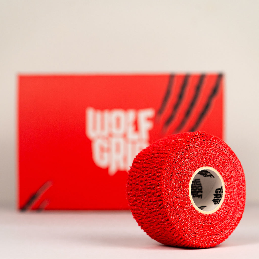 TAPE WOLF GRIP - RED - 3.8cm x 7m - 6 PACK