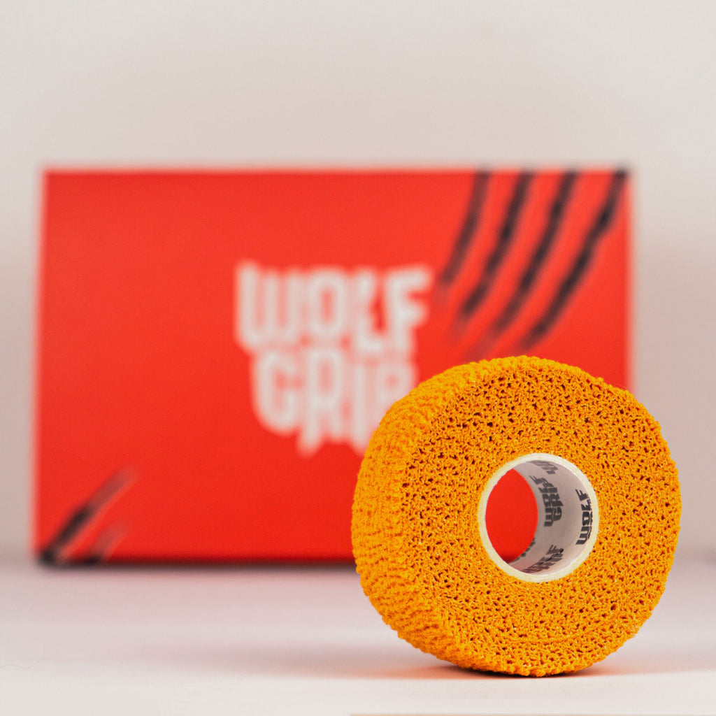 TAPE WOLF GRIP - ORANGE - 3.8cm x 7m - 6 PACK